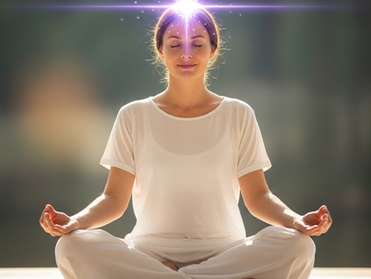 Chakra Coronário - O chakra da conexão com o Divino (Sahasrara).