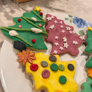 🎄 聖誕節奶油翻糖餅乾 Christmas Buttercream & Fondant Cookies