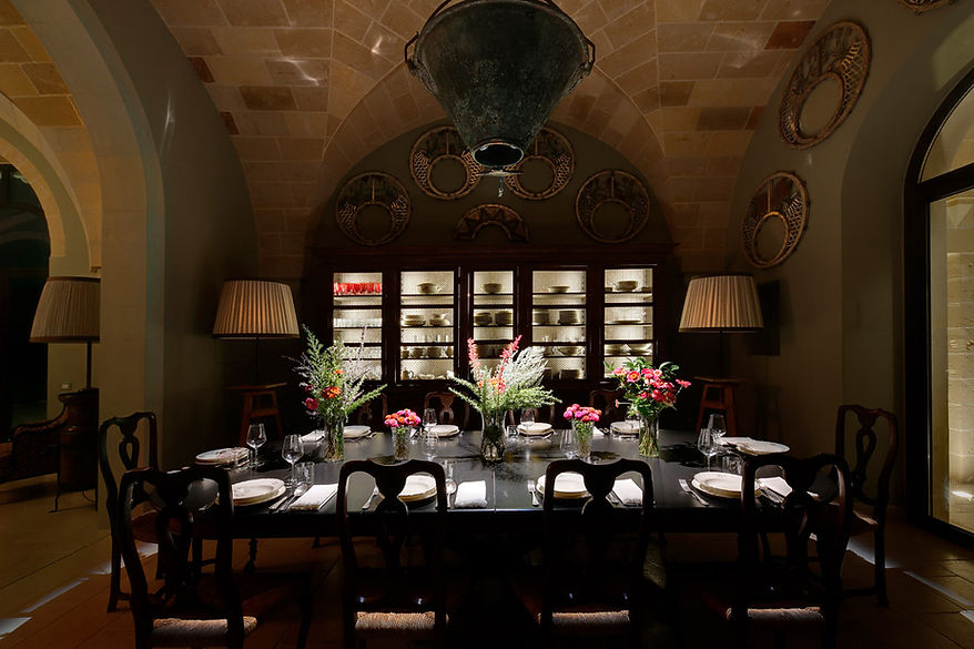 Barthel, Dining room, Montekore, Kore, Apulia dining