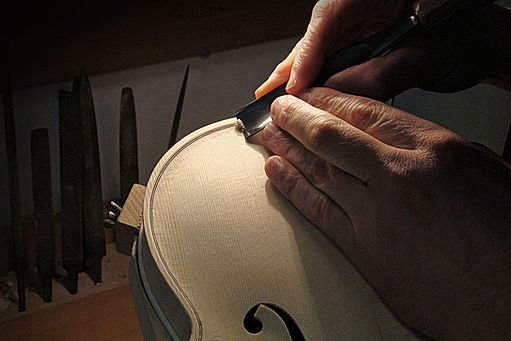costruzione del violino