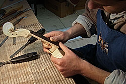 innesto manico violino