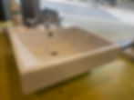 Designer Waschbecken + Armatur