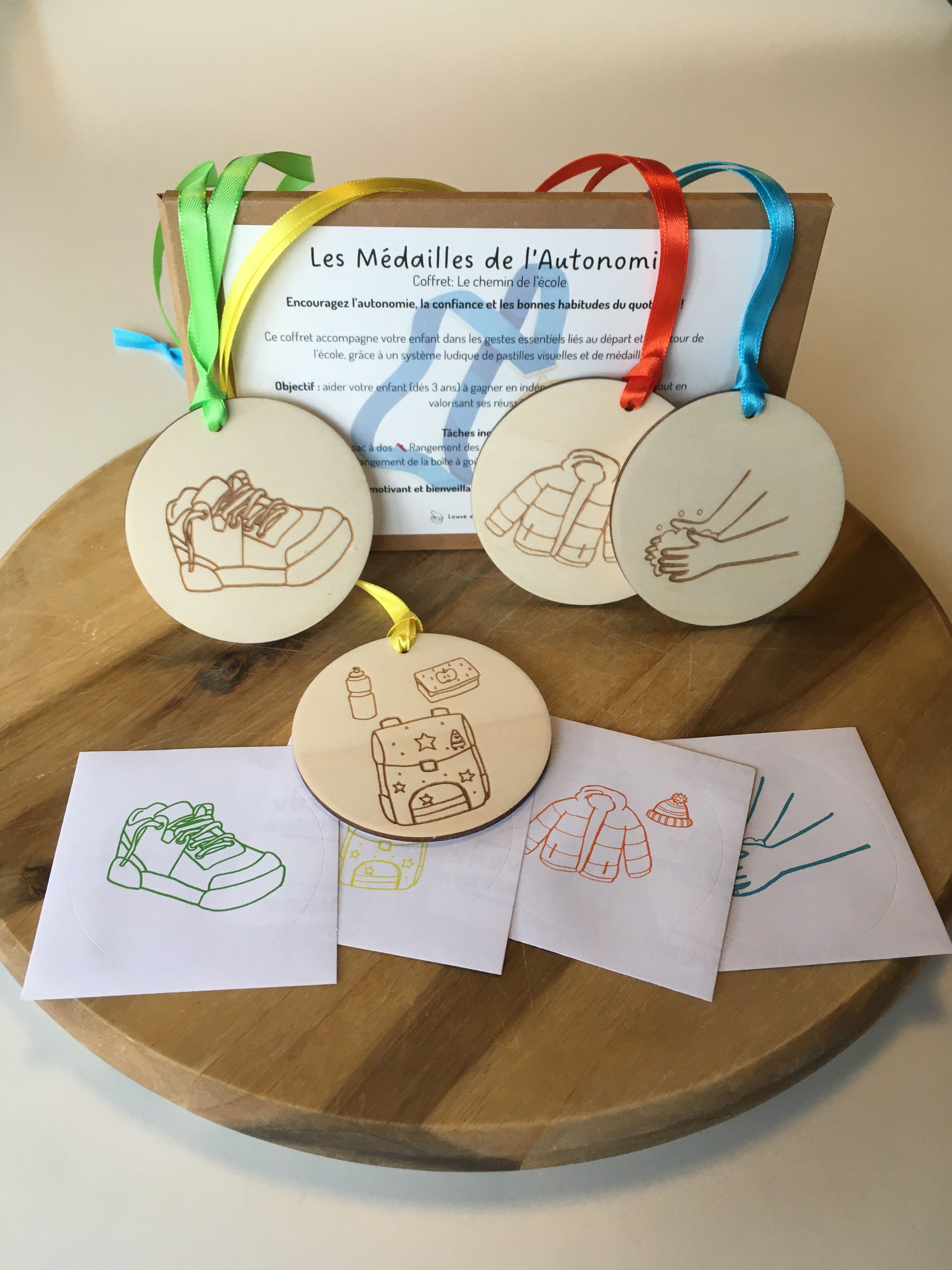 Coffret des médailles de l'autonomie