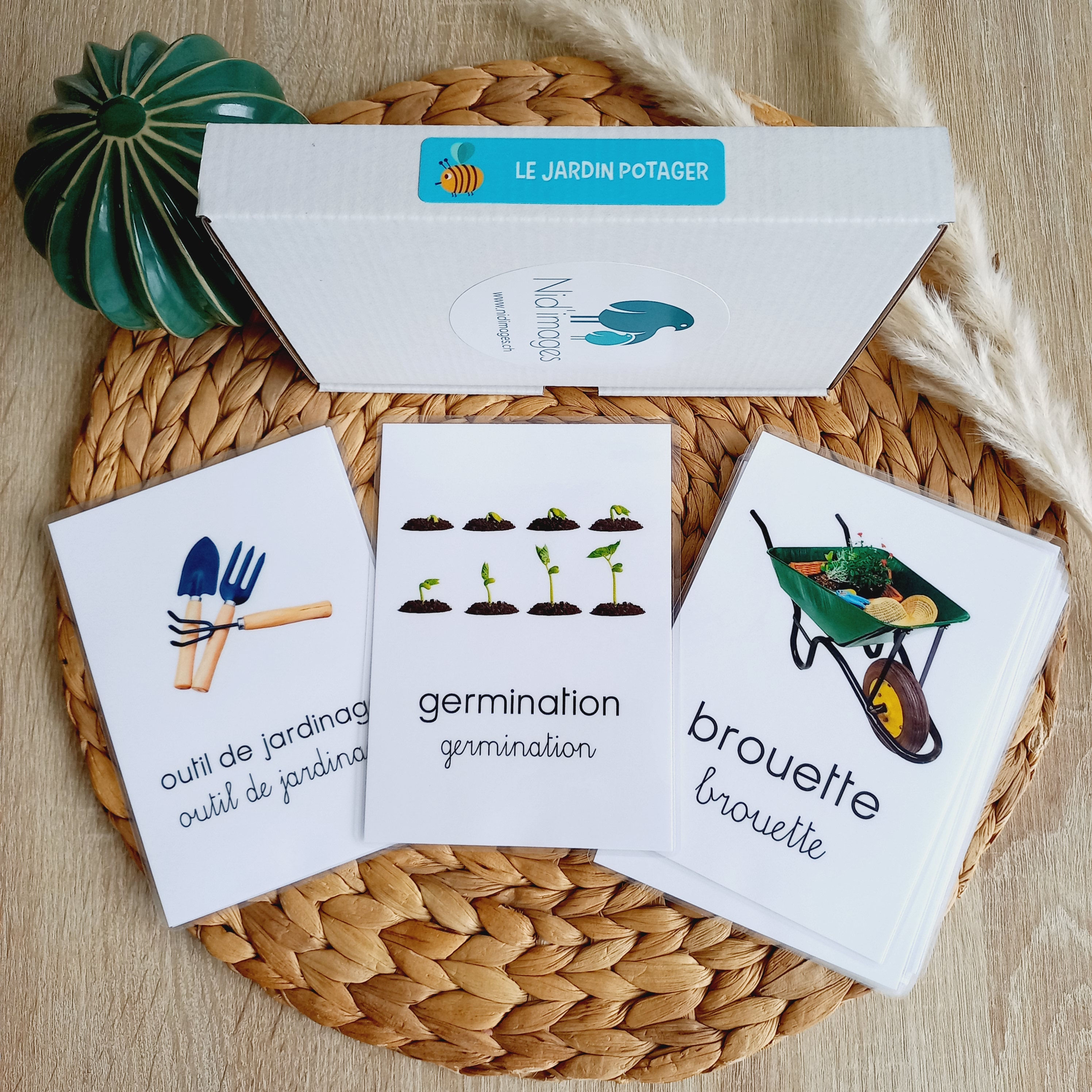 Imagier du jardin potager