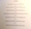 Wine paring menu