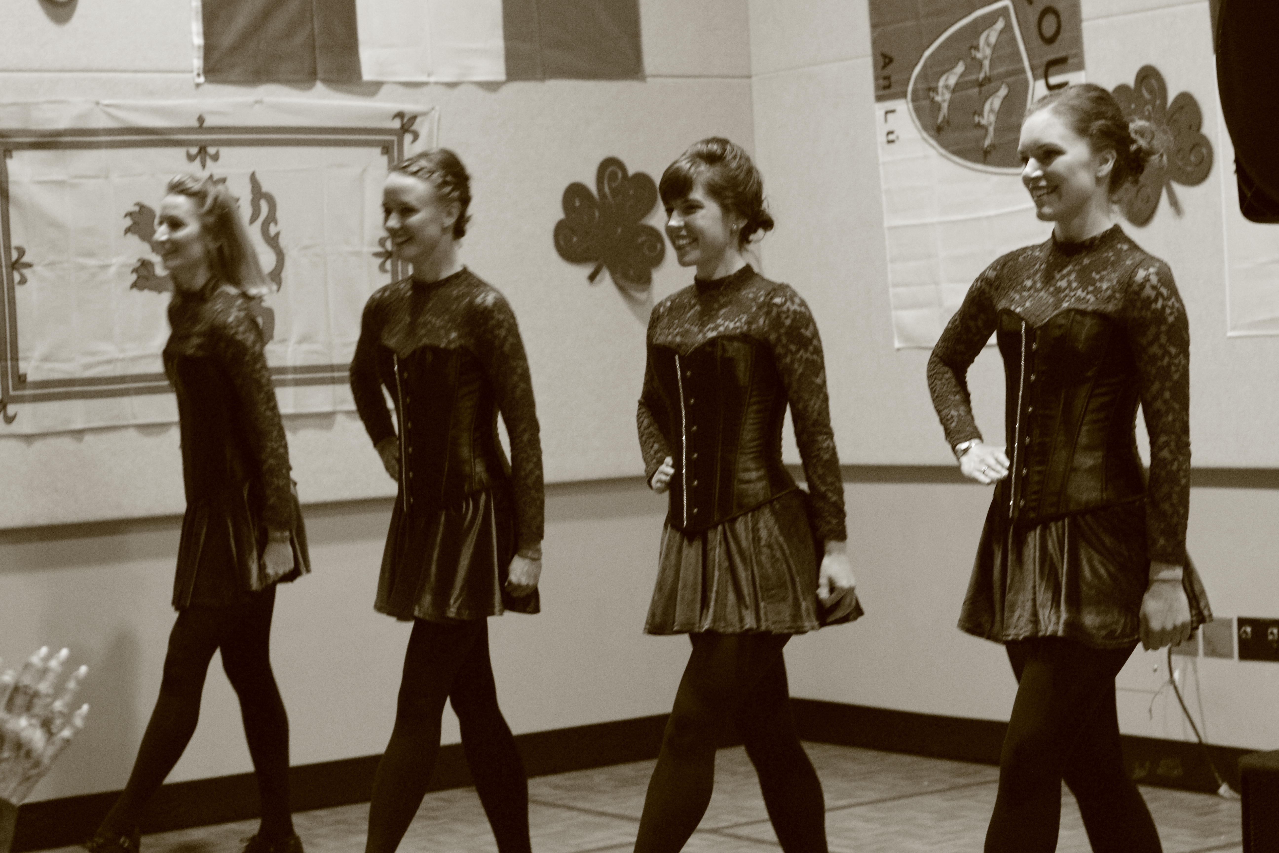 Beautiful Irish dancers
