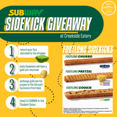 Subway Sidekick Giveaway