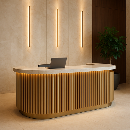 Gold Marble Welcome Desk Design.png