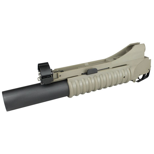 FCW M203 Grenade Launcher Long DE with Full Marking Toy Airsoft Gun