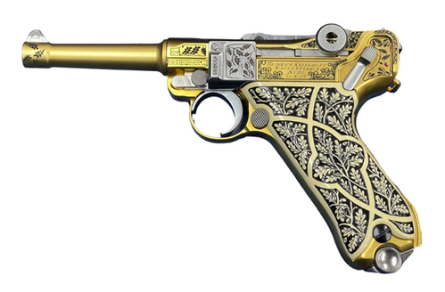 FCW Resident Evil Biohazard Ashford Gold Luger Set (2pcs) with