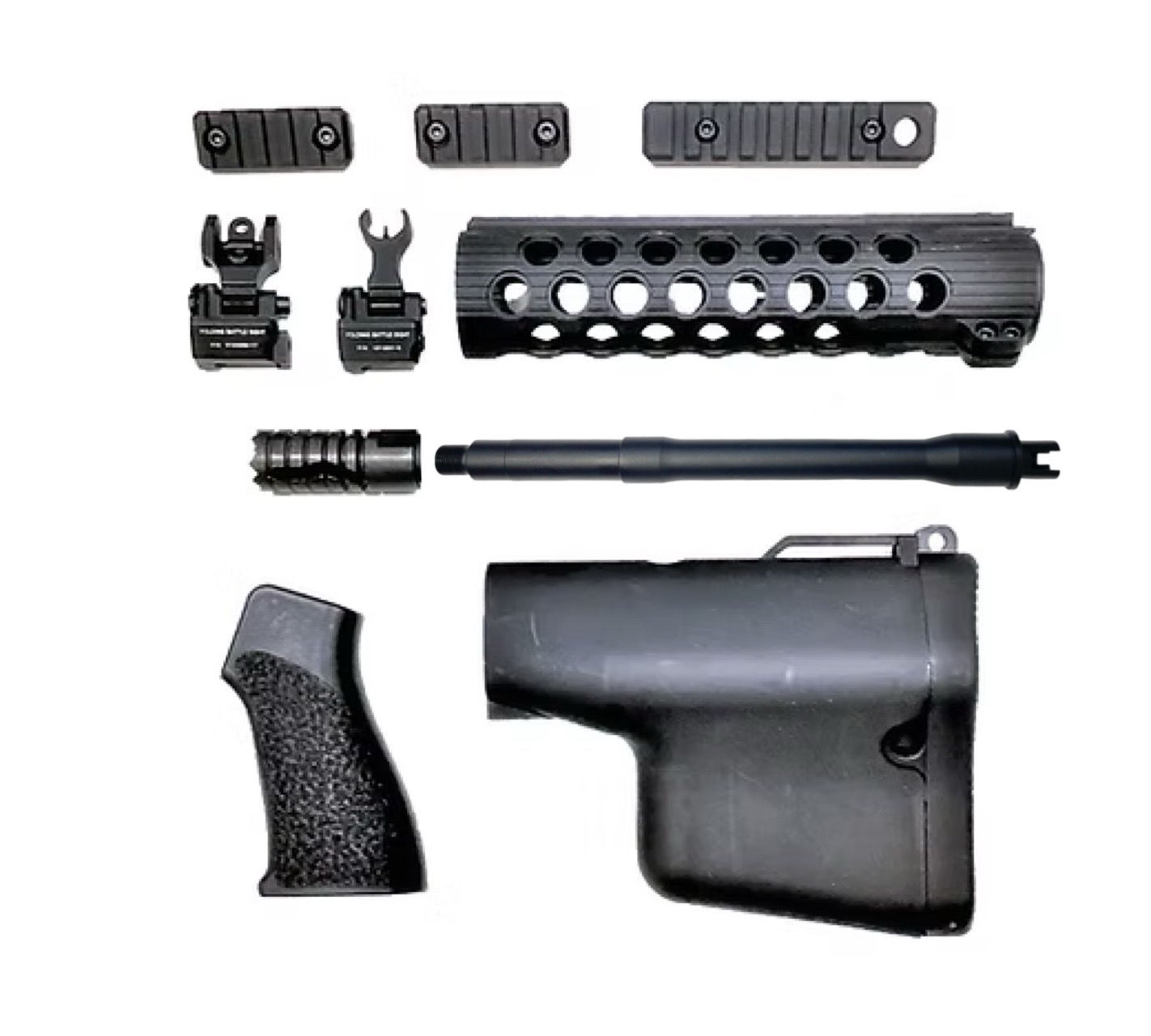 FCW GBB Troy Style 8 inch Handguard Conversion Kit (TM MWS)