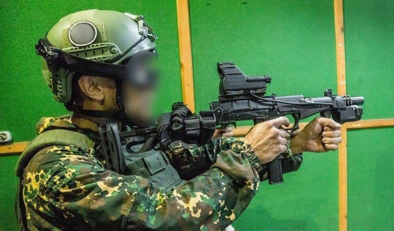 Thumbnail: Raptor SR2M GBB SMG Handguard Muzzle (1913 Function)