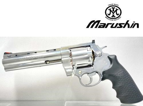 Marushin ガスガン COLT ANACONDA 4インチ HOGUE Marushin Colt Anaconda Hogue Grip 4 inch X Cartridge Gas