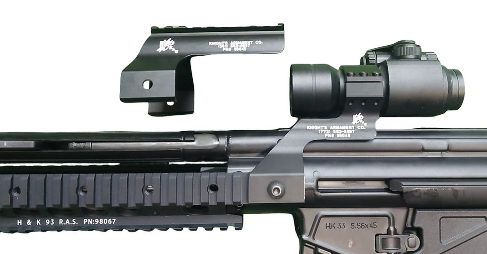 Thumbnail: FCW KAC HK33 M2 Red Dot Mount with Full Marking
