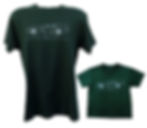 Jaguar D-Type blueprint t-shirt, adult & child combo