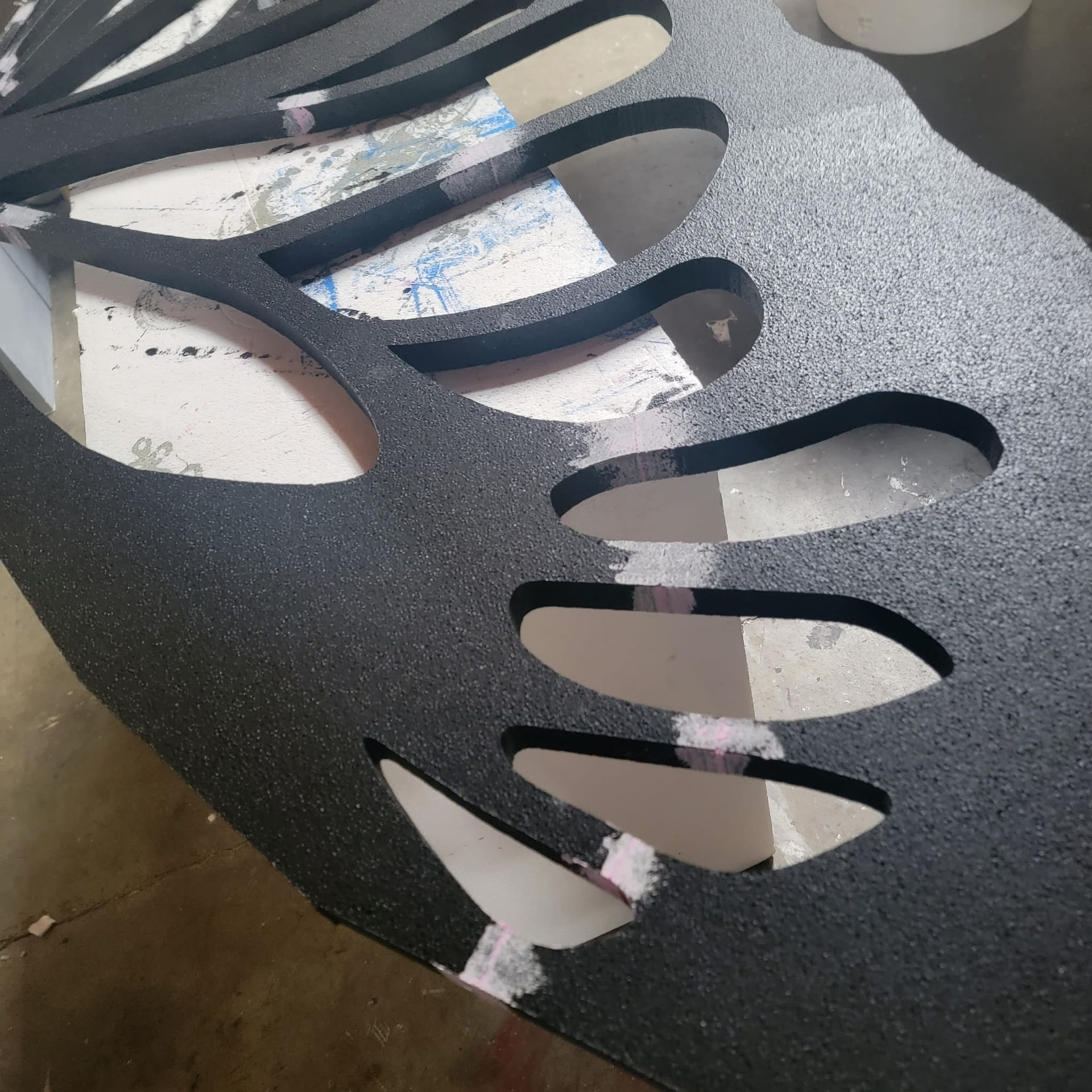 Oversize Custom Foam Prop butterfly at over 8ft