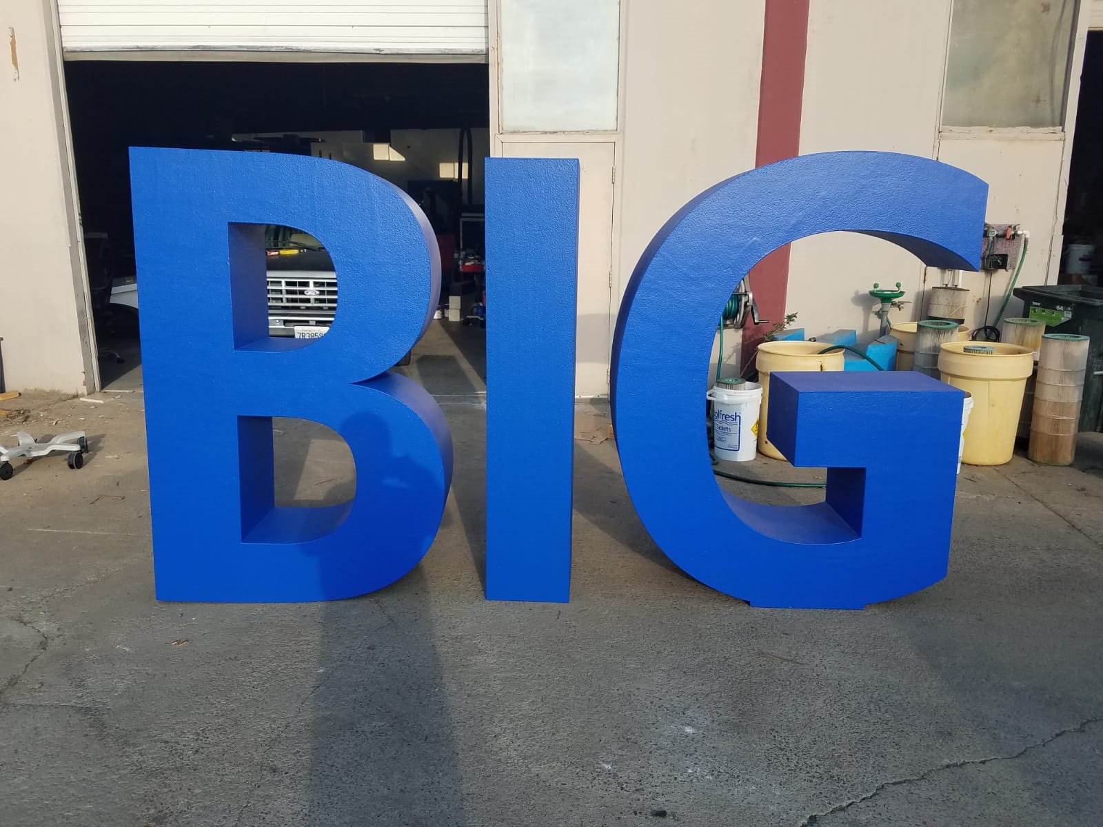 Over Size Foam Letters