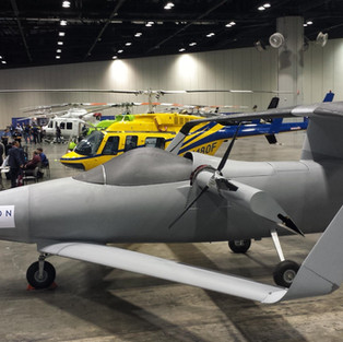V-Tol airplane prototype parts fabricated by WECutFoam