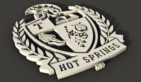 Rhino3D CAD file for designing logo