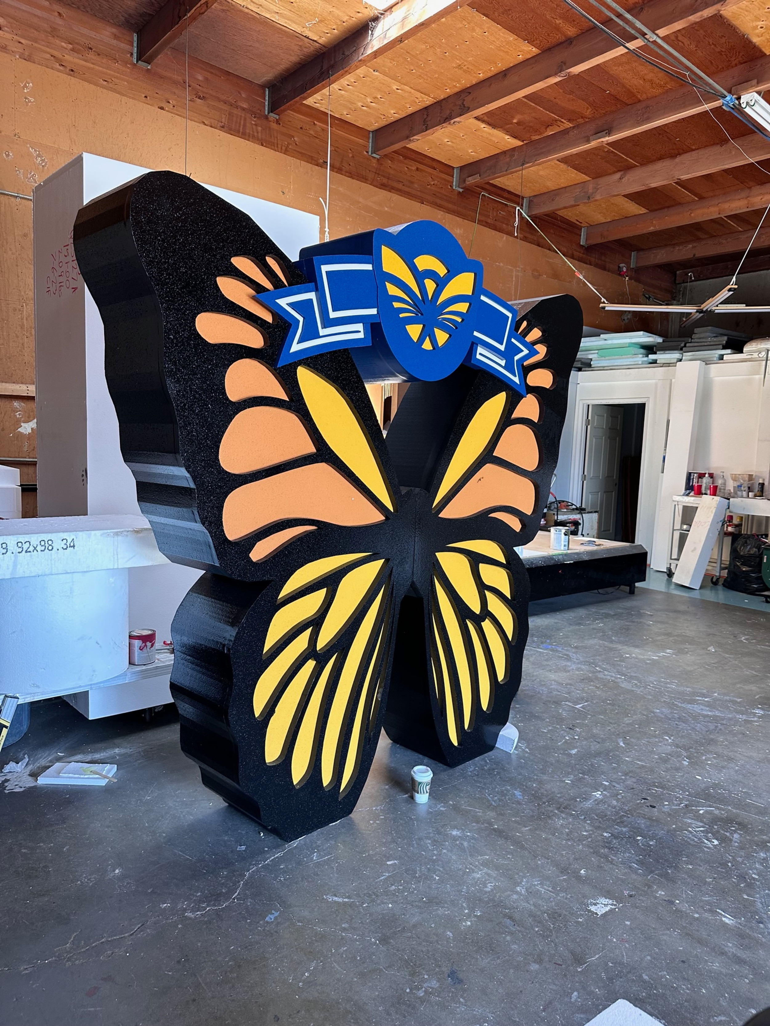 How We Fabricated Oversized Custom Foam Props at 8.5ft