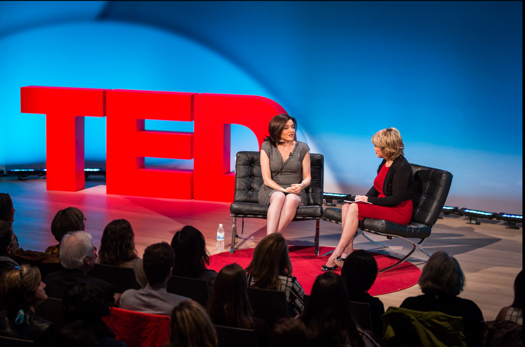 TED Talks Stage Sign