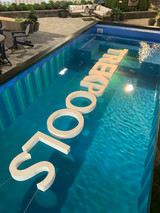 TREK POOLS Floating Pool Letters