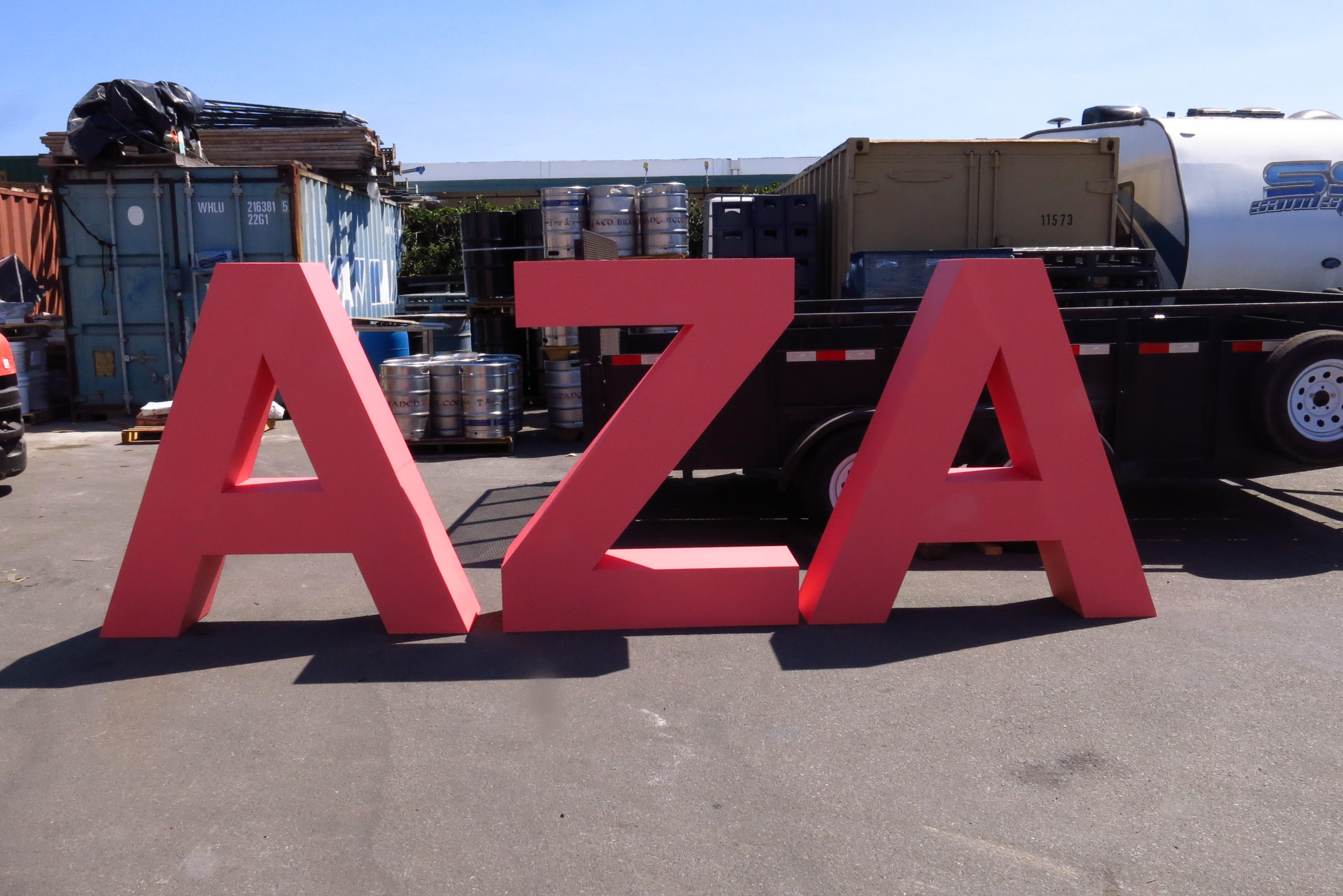Large Stage Foam Letters