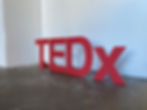 TEDx sign letters fabricated form foam core foam board by WeCutFoam