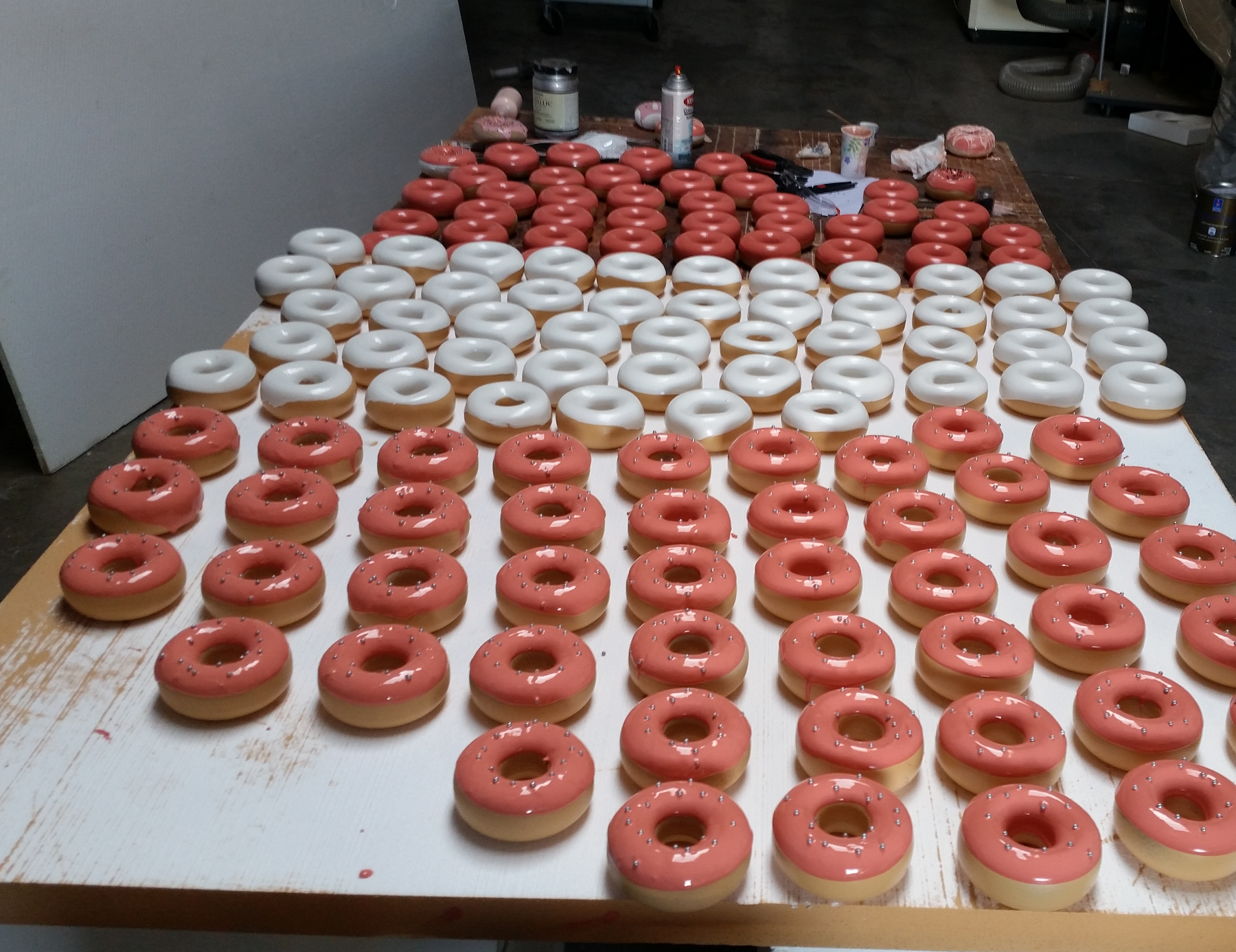 Fake Doughnuts Props