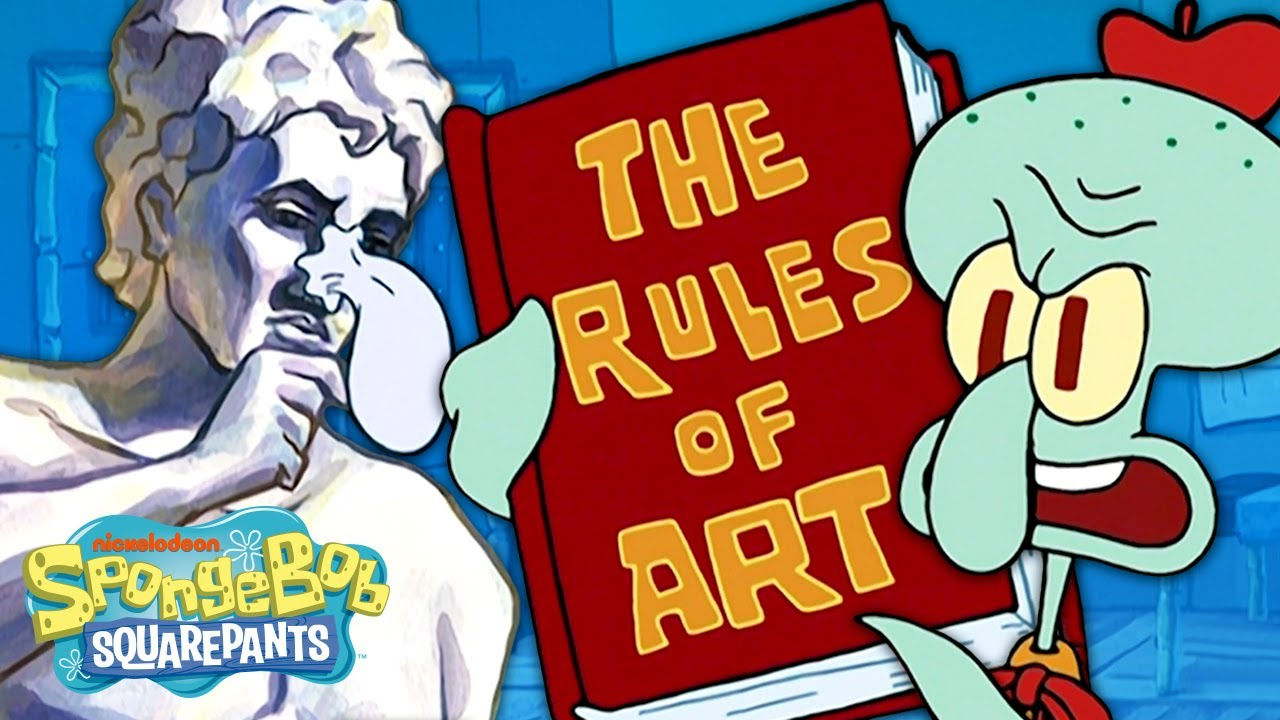 Bob Sponge inspiration for fabricating Squidward statue