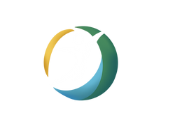ParaFisio White Circle Logo
