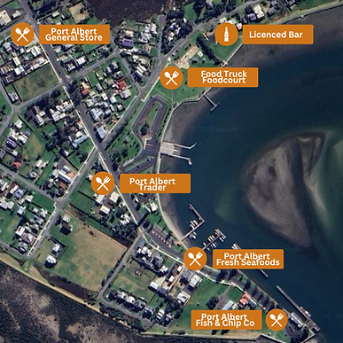NYE Food Map