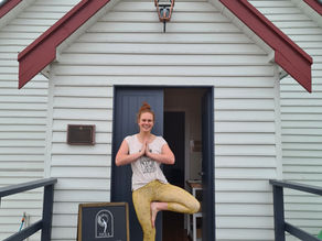 Discover 'A Little Ray of Yoga' with Holly Kilgower at the Port Albert Hall