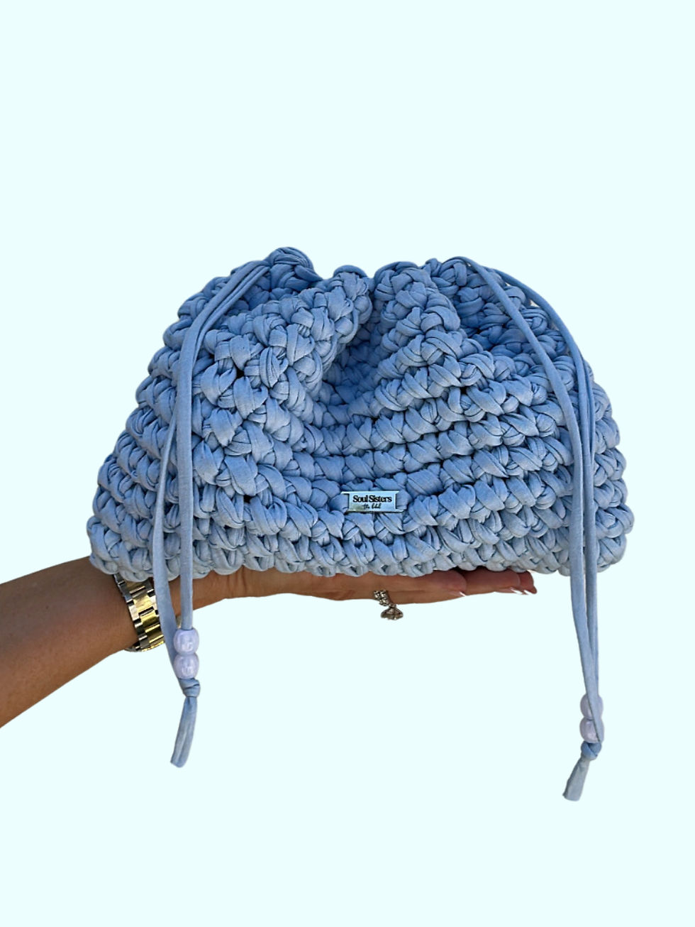 Thumbnail: The Cloud Pouch - Baby Bleu