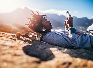 Man Checking his Phone
