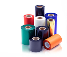 Farbige Thermotransferfolie und Transferbänder bieten wir Ihnen für Etikettendrucker von Carl Valentin , sowie Labelprintern von Zebra, Datamax, Sato, CAB, Intermec, Godex, oder andere Thermotransferdrucker.