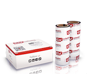 Thermotransferfolie und Transferbänder bieten wir Ihnen für Etikettendrucker von Carl Valentin , sowie Labelprintern von Zebra, Datamax, Sato, CAB, Intermec, Godex, oder andere Thermotransferdrucker.