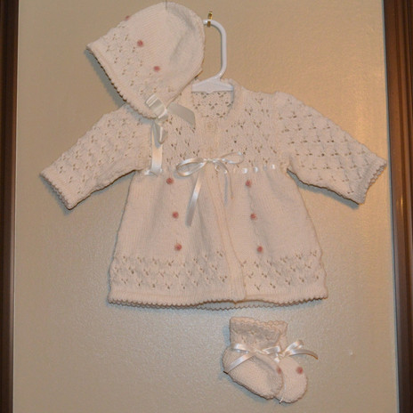 Knitted layette set.JPG