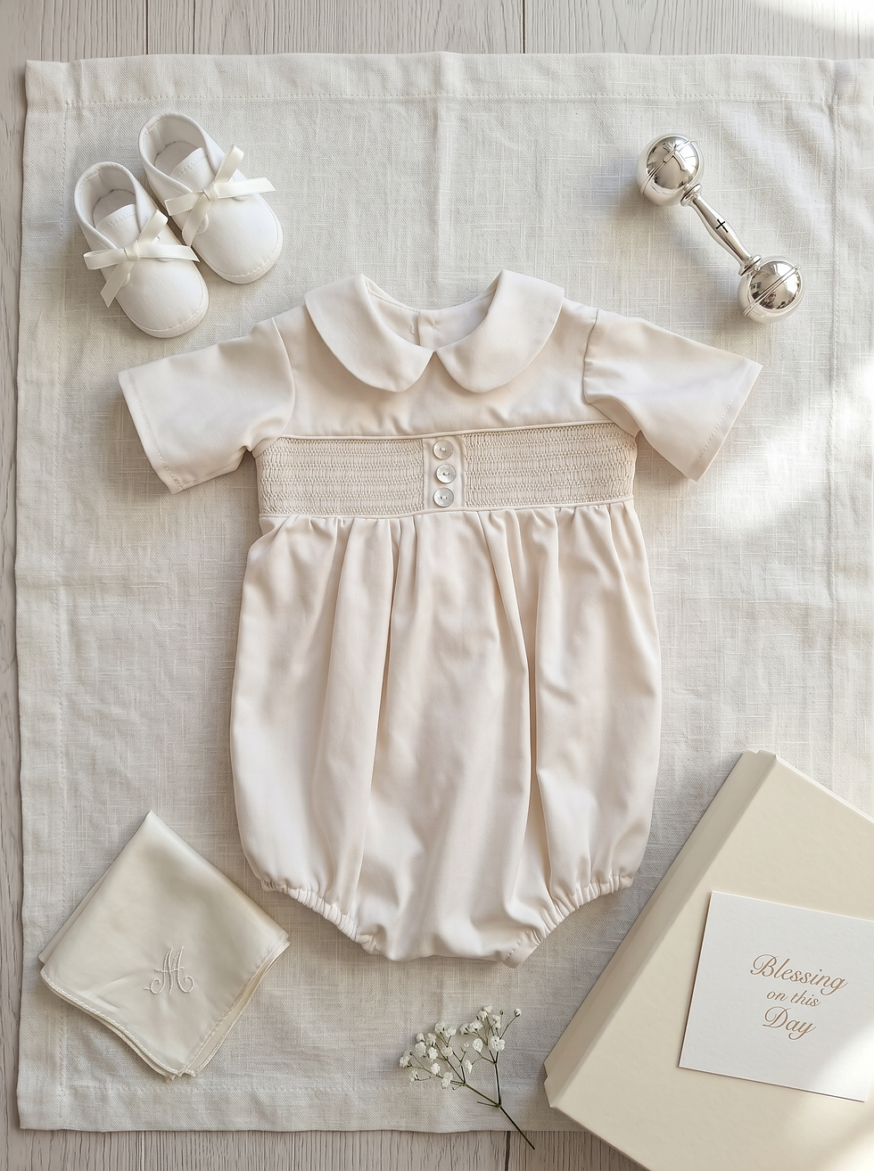 Thumbnail: Charlie Romper cream