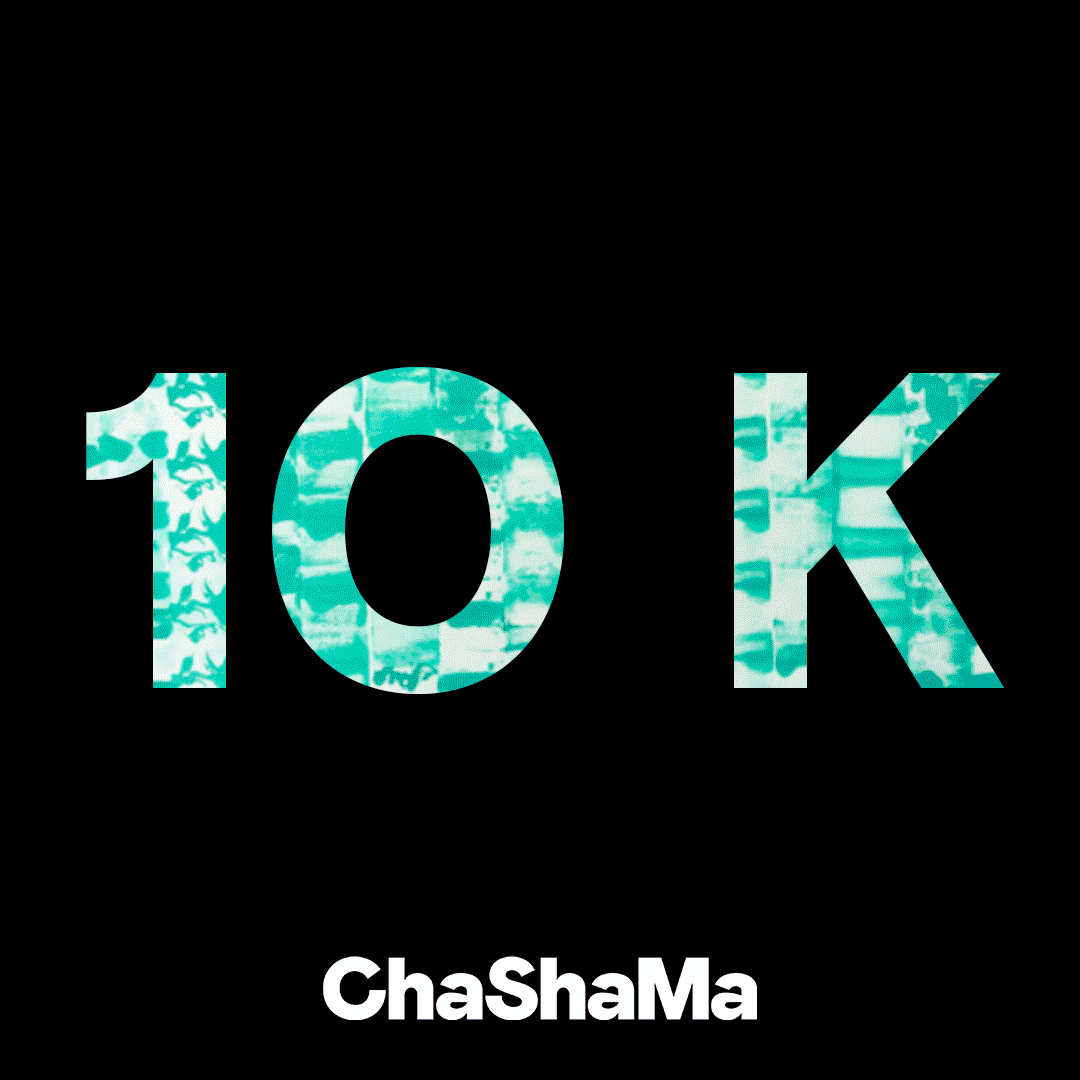Chashama 10K Followers.gif