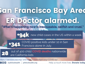 Philos ER doc sees 4-month-old and 5-year-old COVID patient