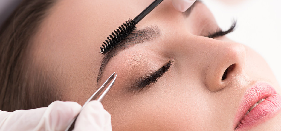 Lash and brow reshape and tint