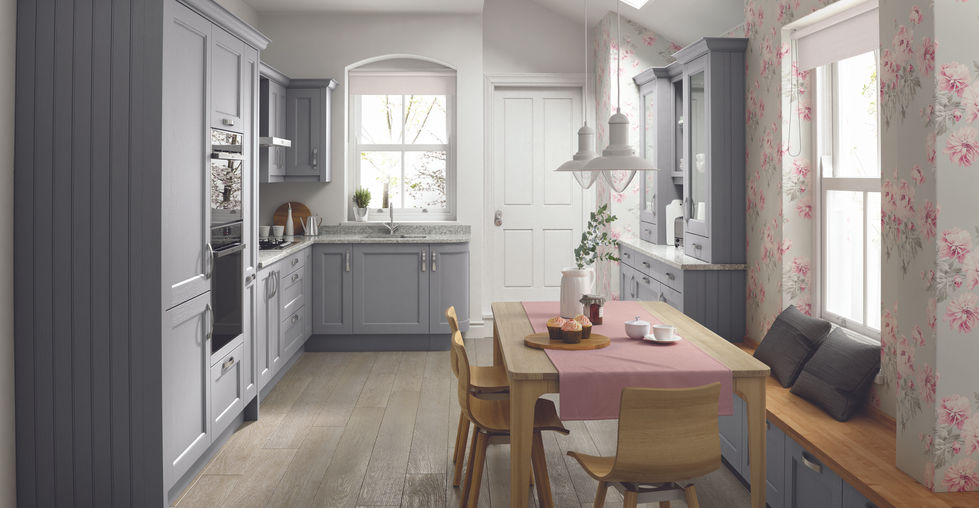 Mornington Beaded Partridge Grey