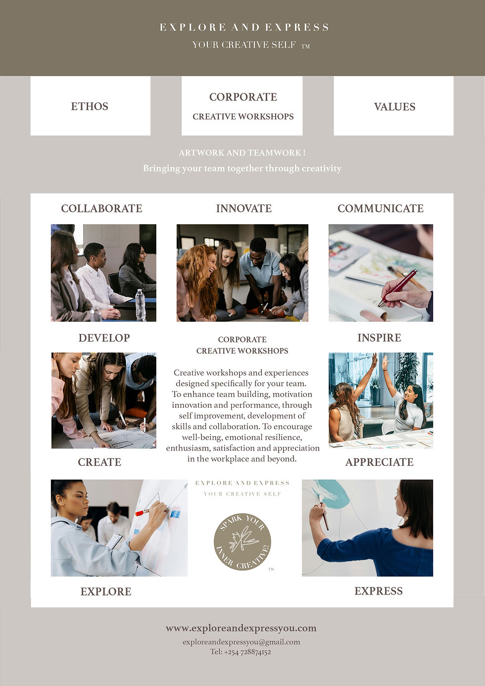 Corporate Creative Art Workshops