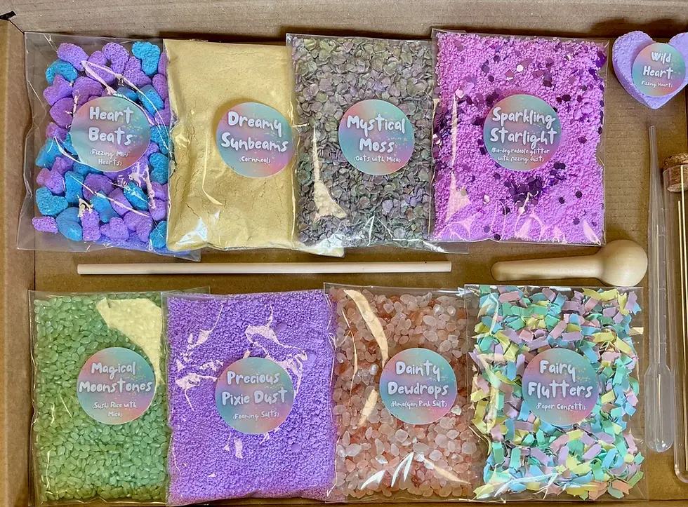 This beautiful and magical kit is excellent for imaginative play.