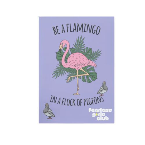 Thumbnail: A3 Be A Flamingo Poster