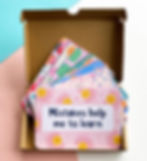 This beautifully designed set of 24 double-sided cards, each featuring an uplifting affirmation on one side and prompts for reflection and creativity on the other.