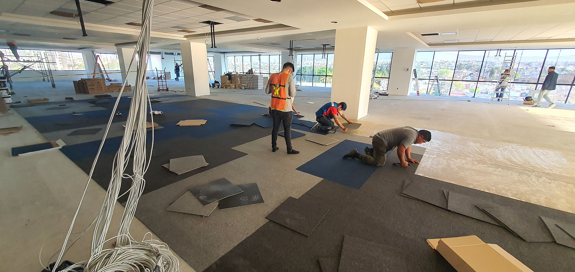 alfombra modular en Querétaro