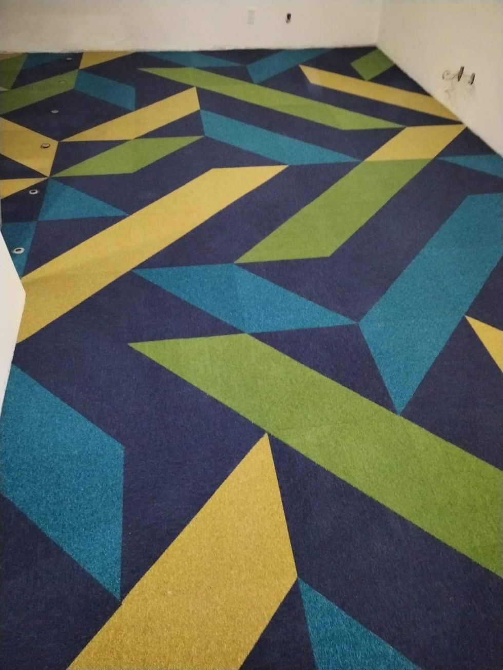 alfombra modular de colores cdmx