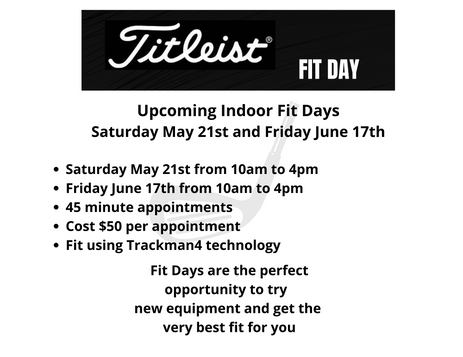 Titleist Fit Days